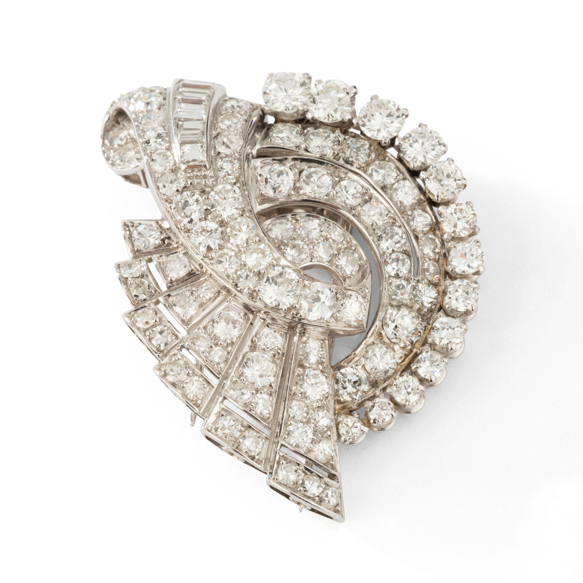 Clip de revers Platine joaillerie