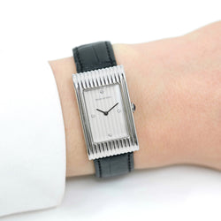 Montre BOUCHERON Reflet médium en acier et diamants