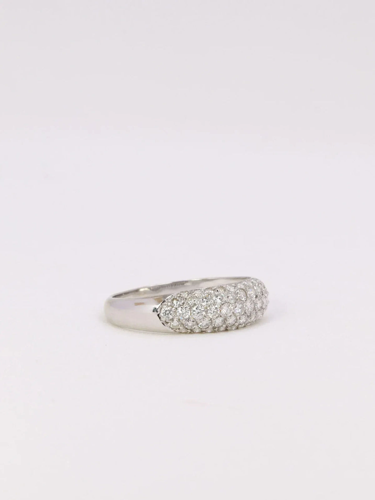 1 ct diamond bangle ring