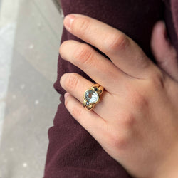 Ring - Gold, Sapphires & Topaz