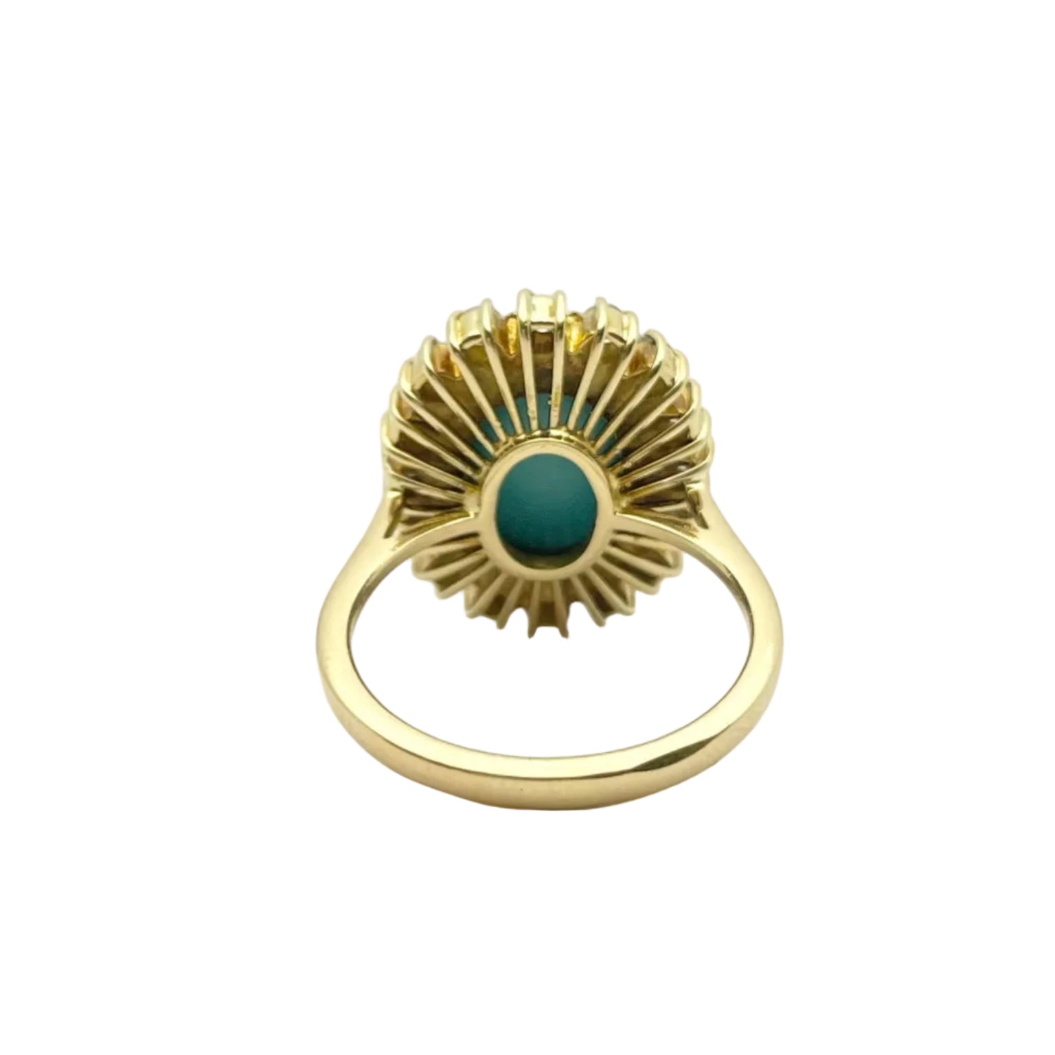 Bague Anello en or jaune et turquoise
