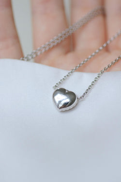 Necklace Dior Happy Birth Coeur Opale and diamonds on White Gold