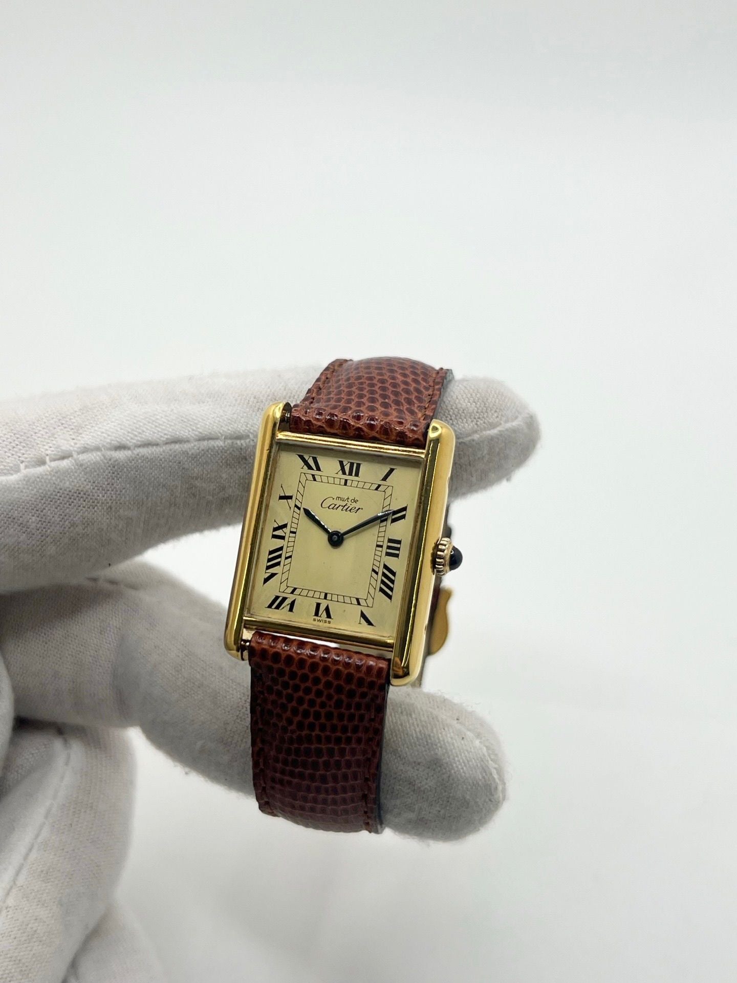 Cartier Tank Must Vermeil Large Model