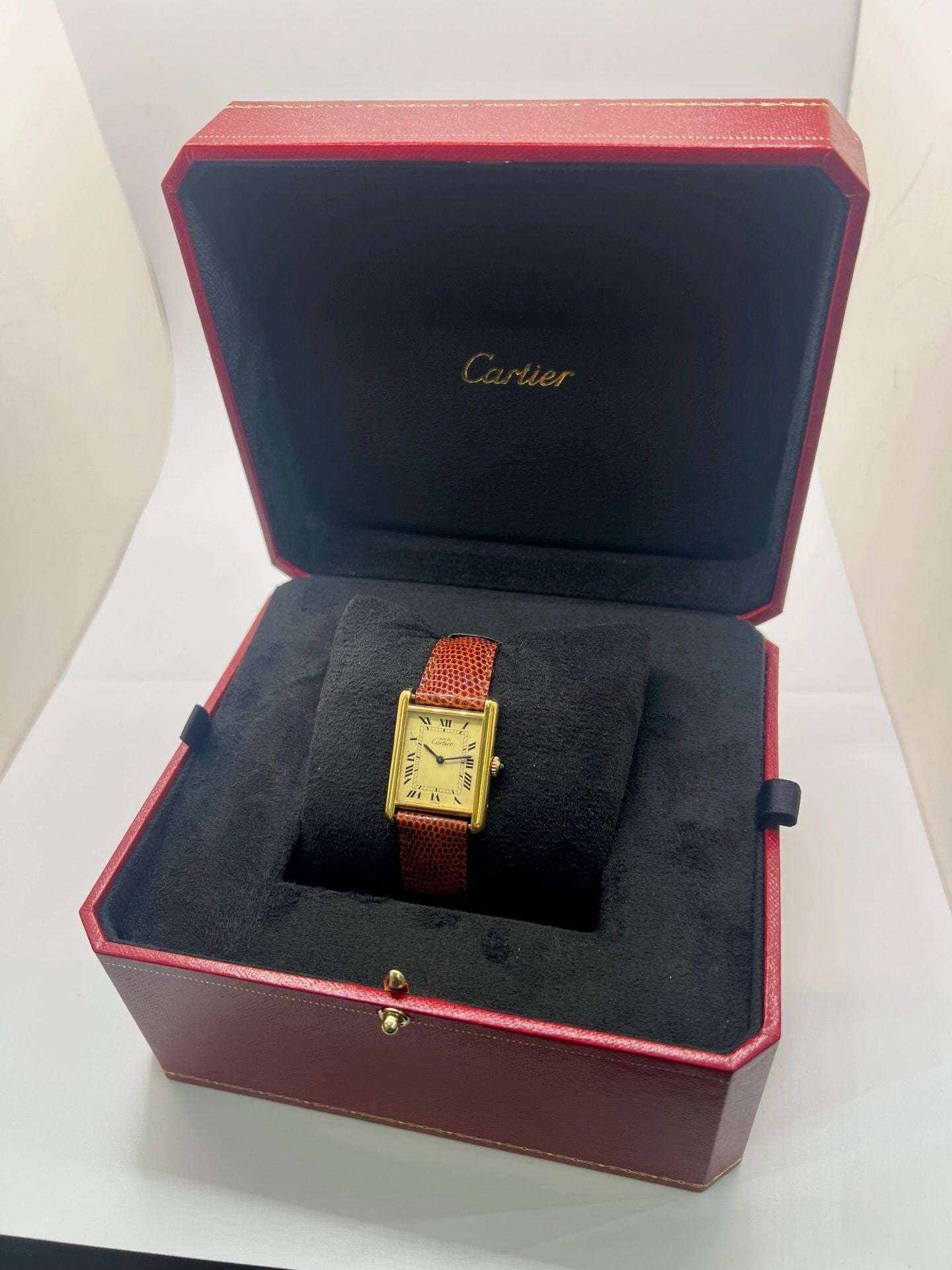 Cartier Tank Must Vermeil Large Model