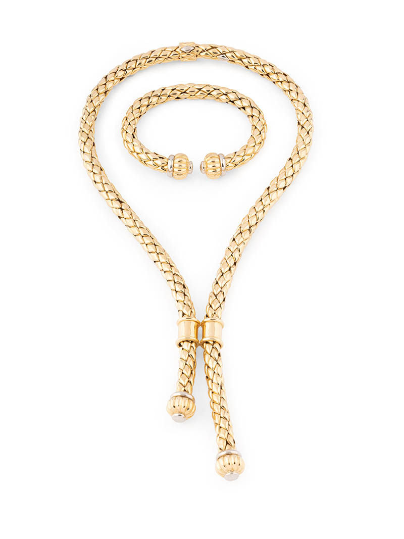 Collier Négligé  2 ors Maison CHIMENTO