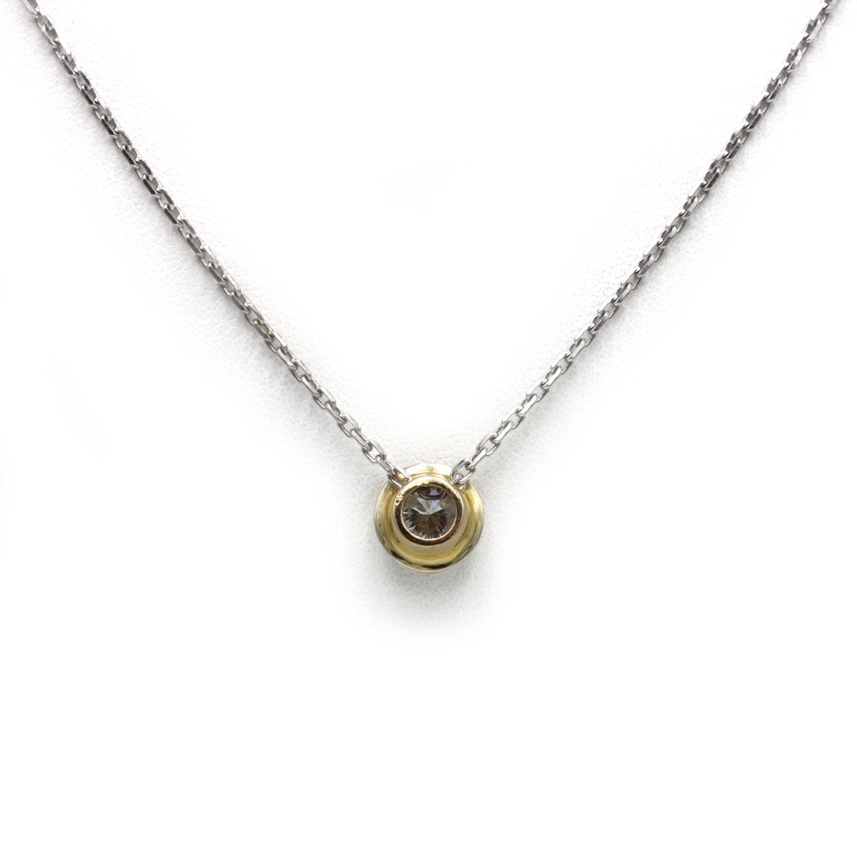 Pendant Necklace - Gold &amp; Diamond 0.85 carat