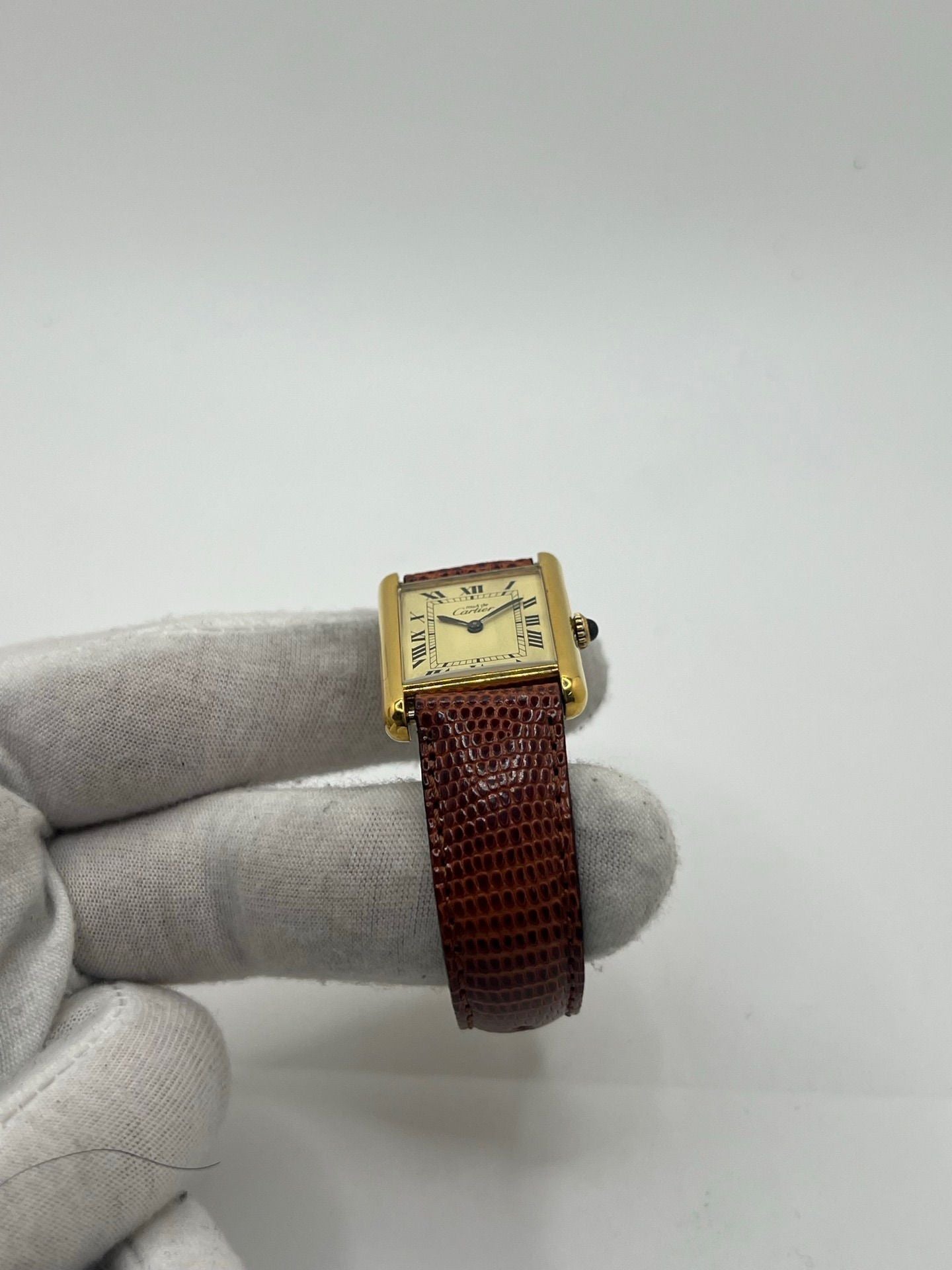 Cartier Tank Must Vermeil Large Model