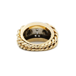 Bague - Or, Platine & Diamants