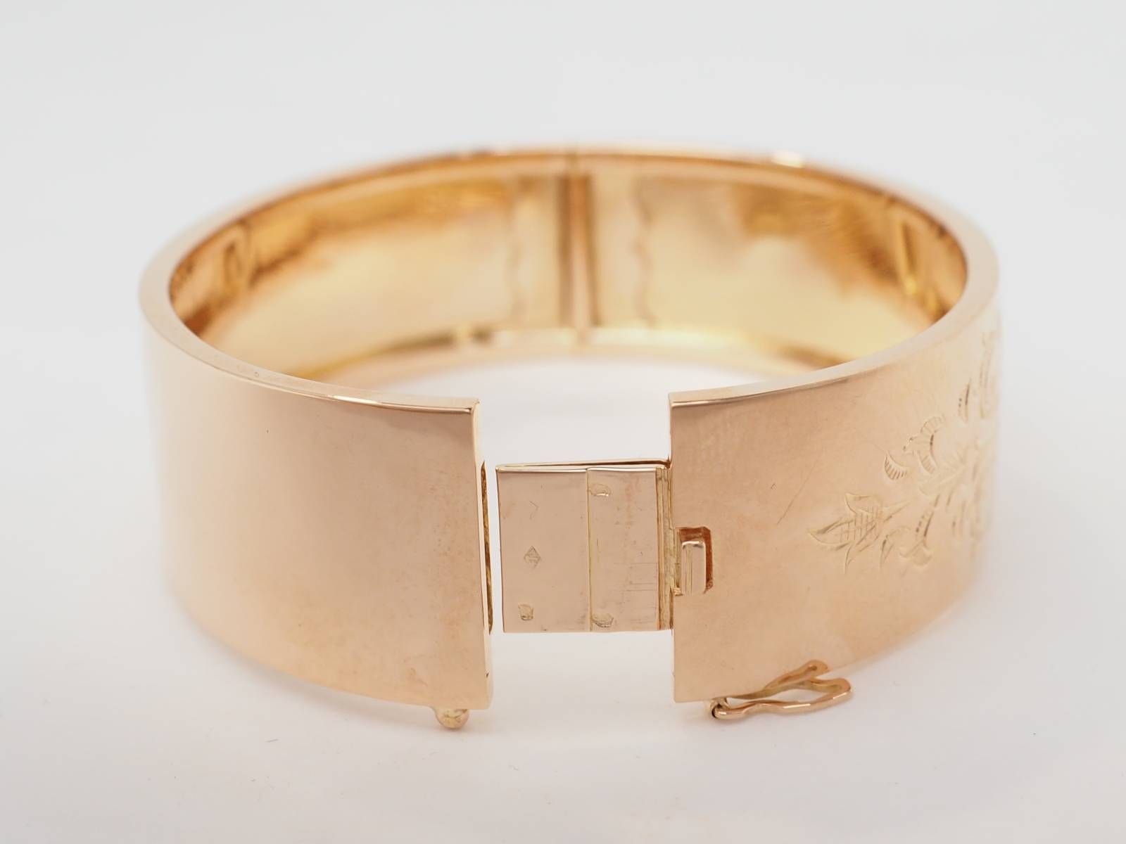 Bracelet rush floral design in rose gold