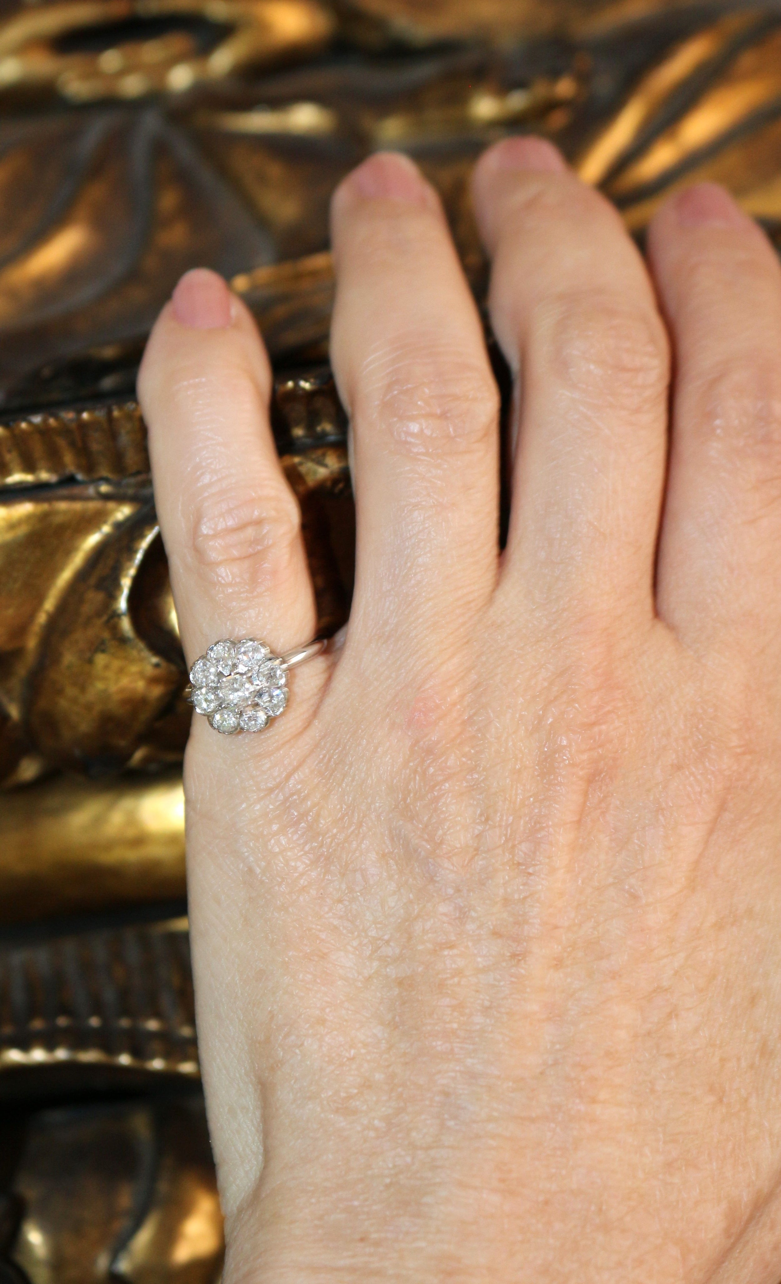 Marguerite Diamond Ring 1930