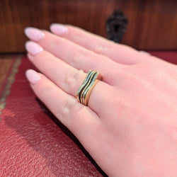 Ring Headband in yellow gold