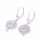 Boucles d'oreilles MONAKAL en or blanc d'occasion