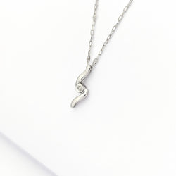 White Gold and Diamond Necklace