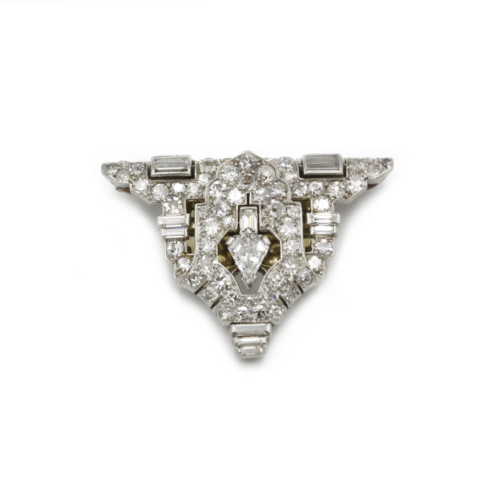 Clip - Or, Platine & Diamants