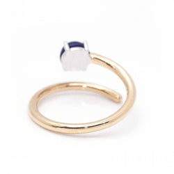 Ring RAY in sapphire and gold