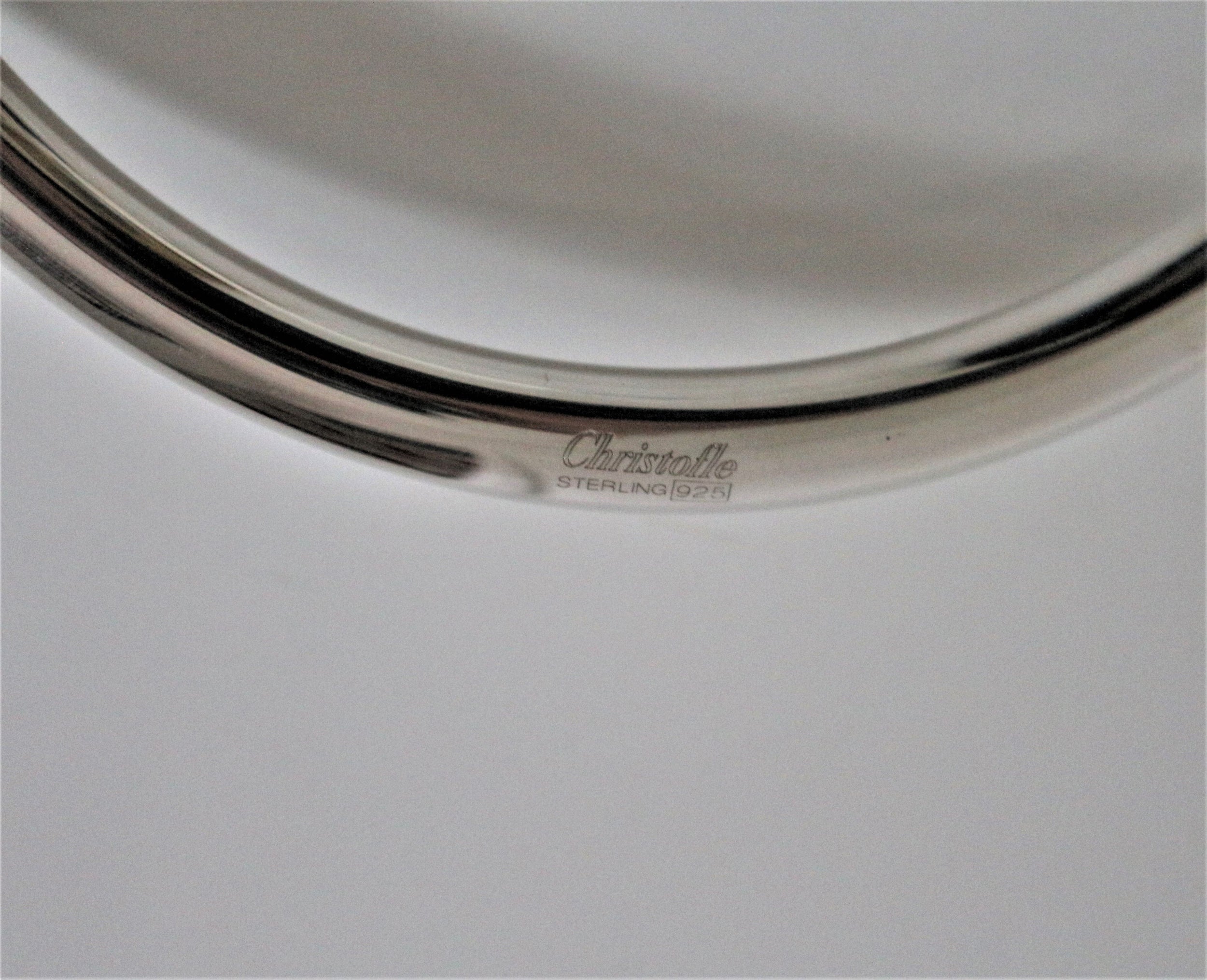 CHRISTOFLE silver torque necklace