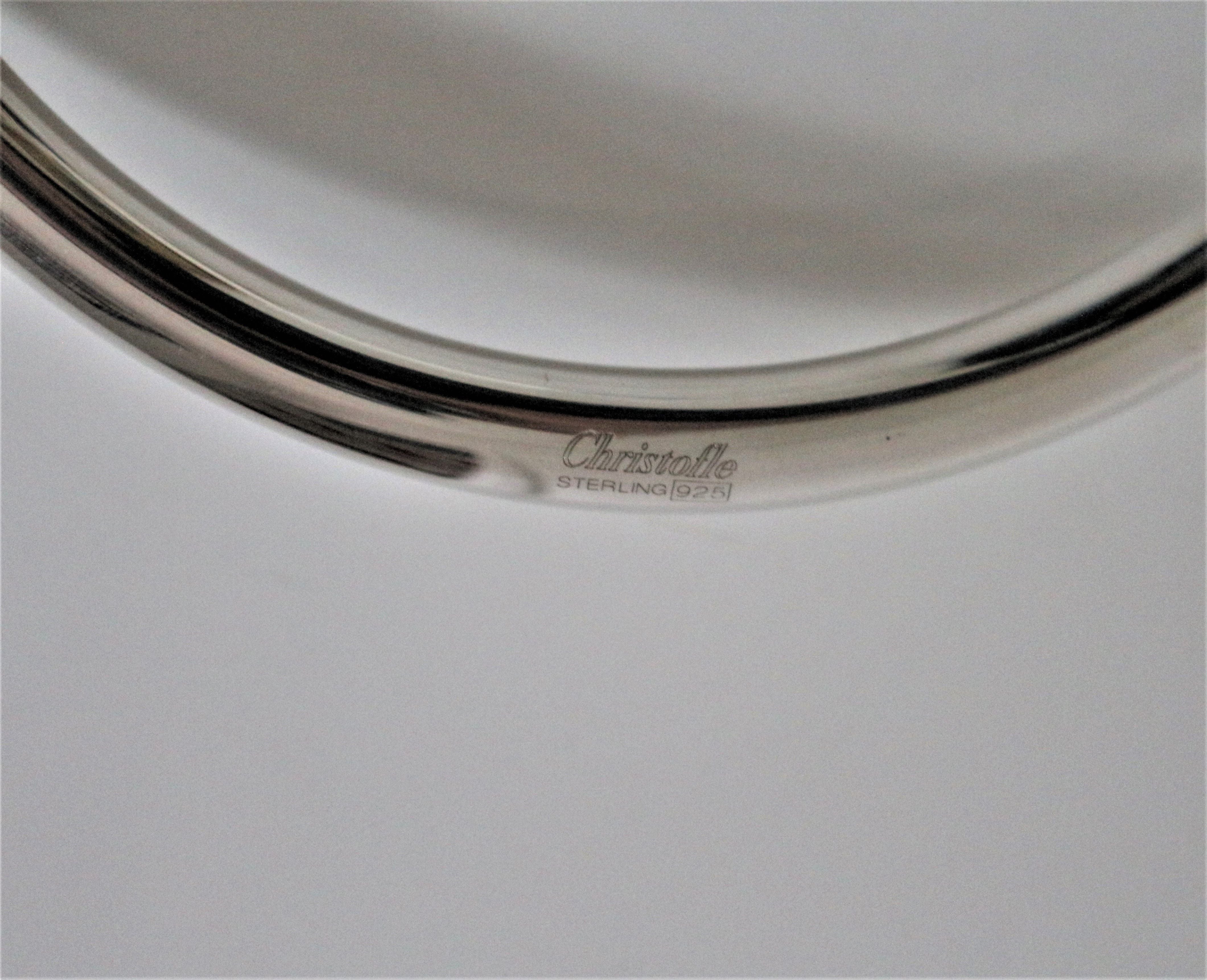 CHRISTOFLE silver torque necklace