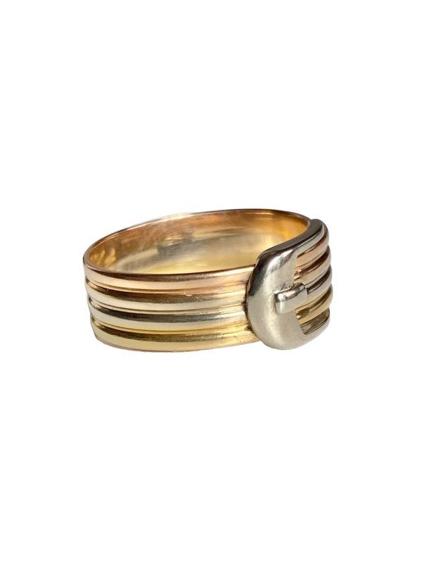 Bague Ceinture, en 3 Ors 18k