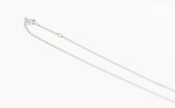 Collier TUTTI FRUTTI maille forçat jaseron en or blanc et saphirs