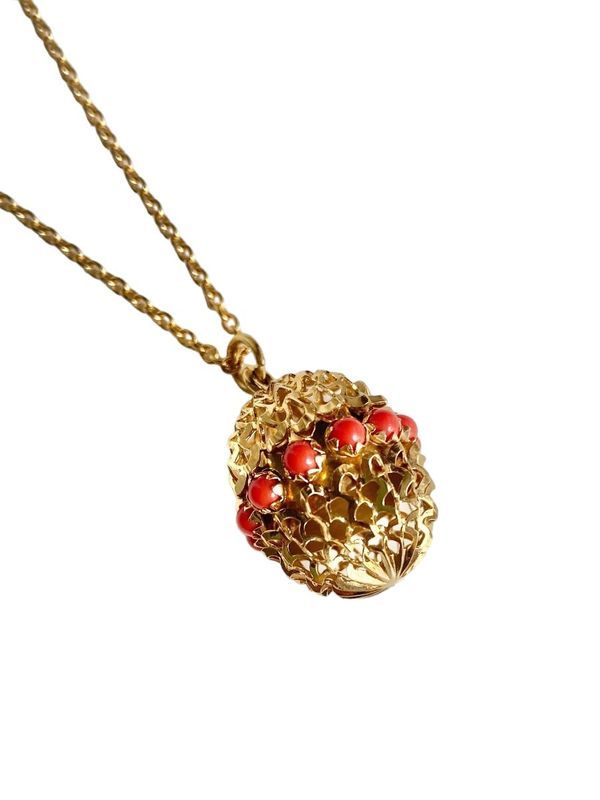 Pendentif en or jaune 18k