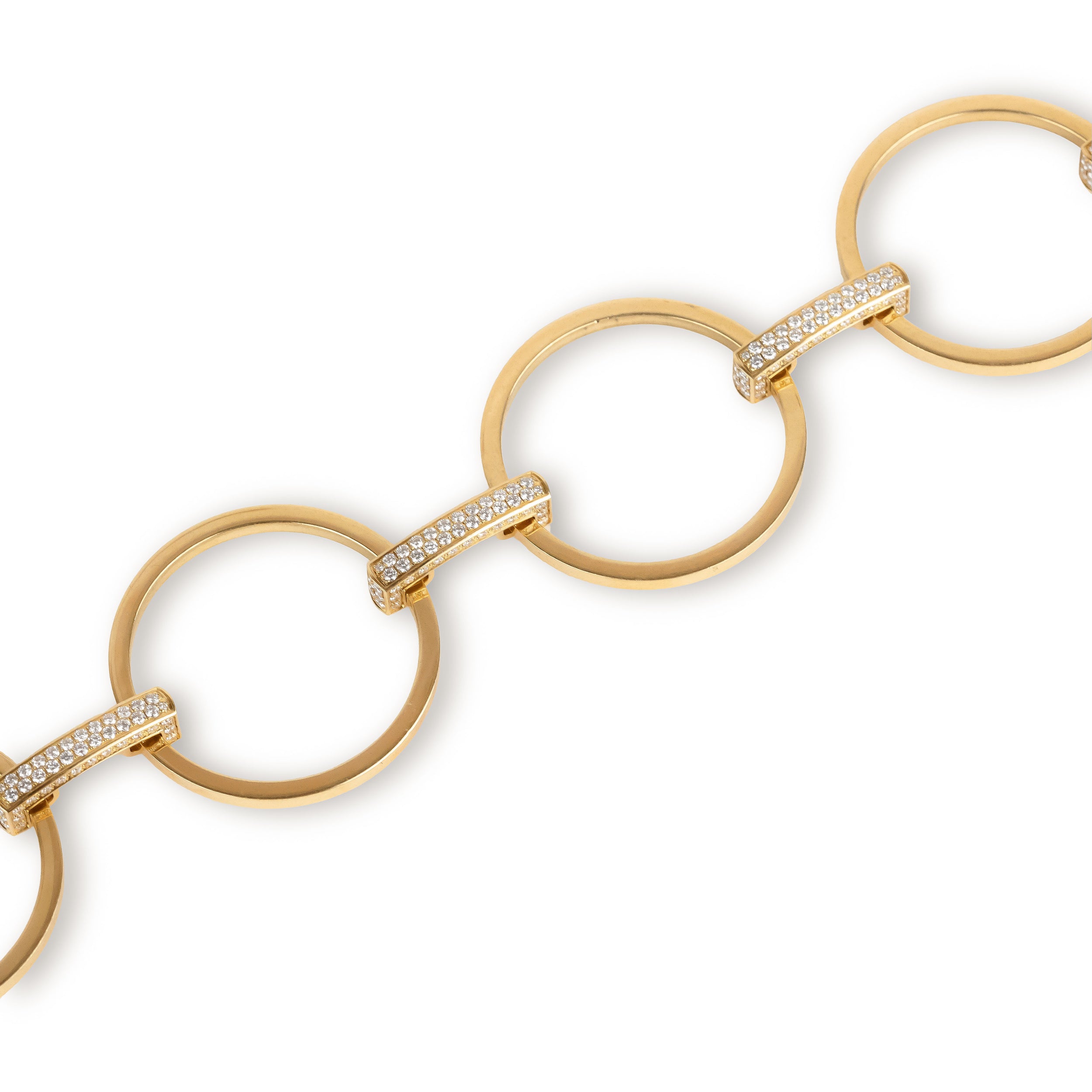 Sautoir BOUCHERON en or jaune et diamants