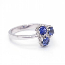 Bague TRIO en saphir et diamant