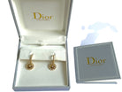 Paire de boucles d'oreilles DIOR Rose Des Vents en or jaune, nacre et diamants