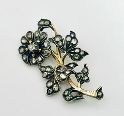 BROOCH WITH ART DECO STYLE