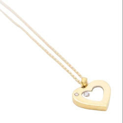 Collier CANDELA Coeur en or jaune et diamant