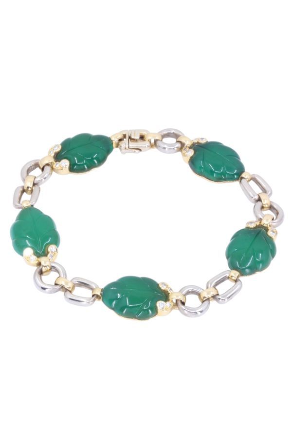 Cartier bracelet en or jaune et or blanc