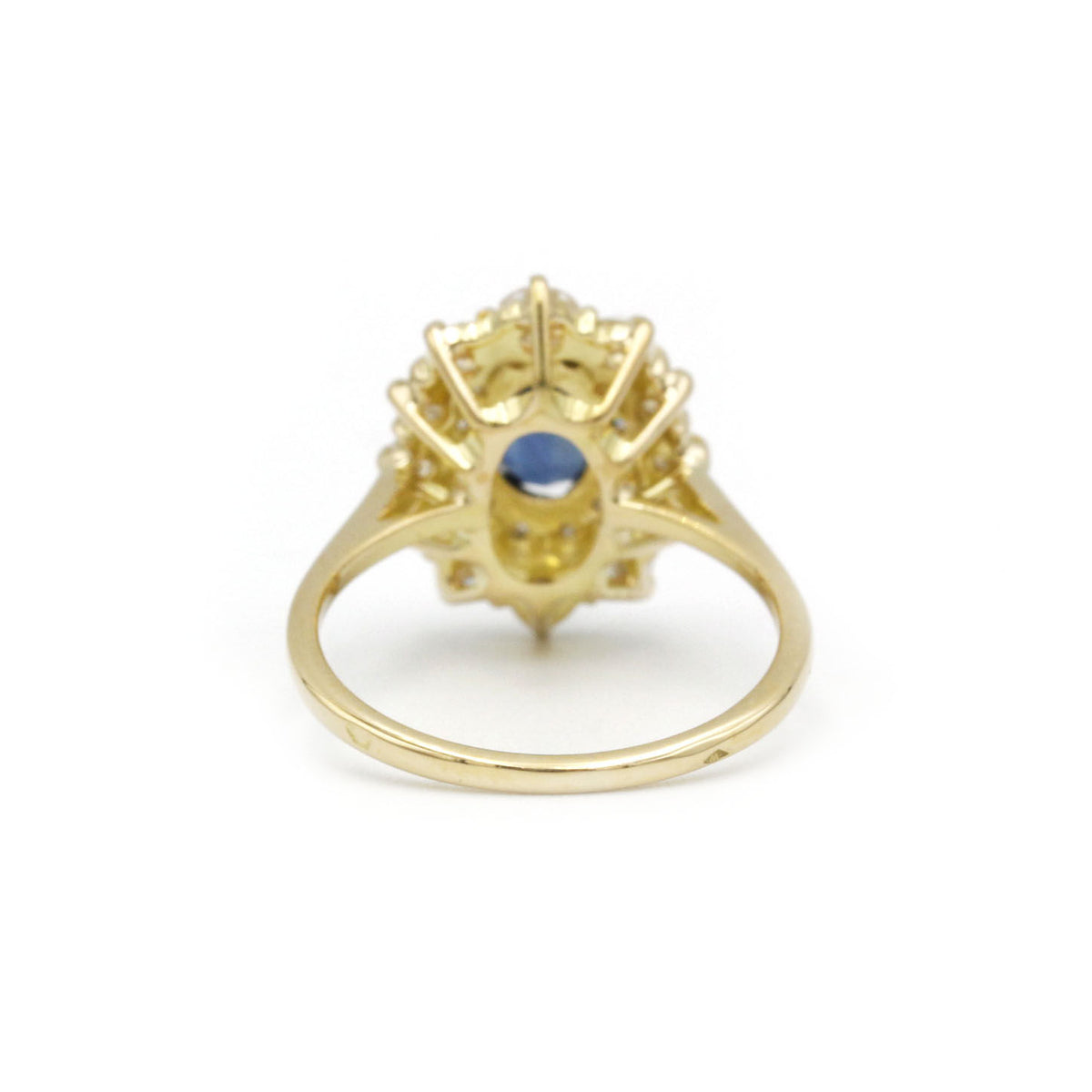 Bague - Or, Saphir & Diamants