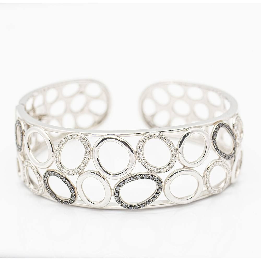 Bracelet en or avec diamants d'occasion