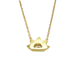 Collier Pendentif BROOKE GREGSON Sunbeam en or jaune et diamants