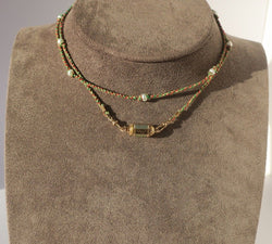 Rare antique enamelled clasp Rose gold