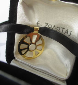 ZOLOTAS - 2008 Gold Wheel of Fortune Pendant