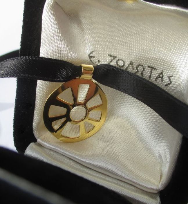 ZOLOTAS - 2008 Gold Wheel of Fortune Pendant