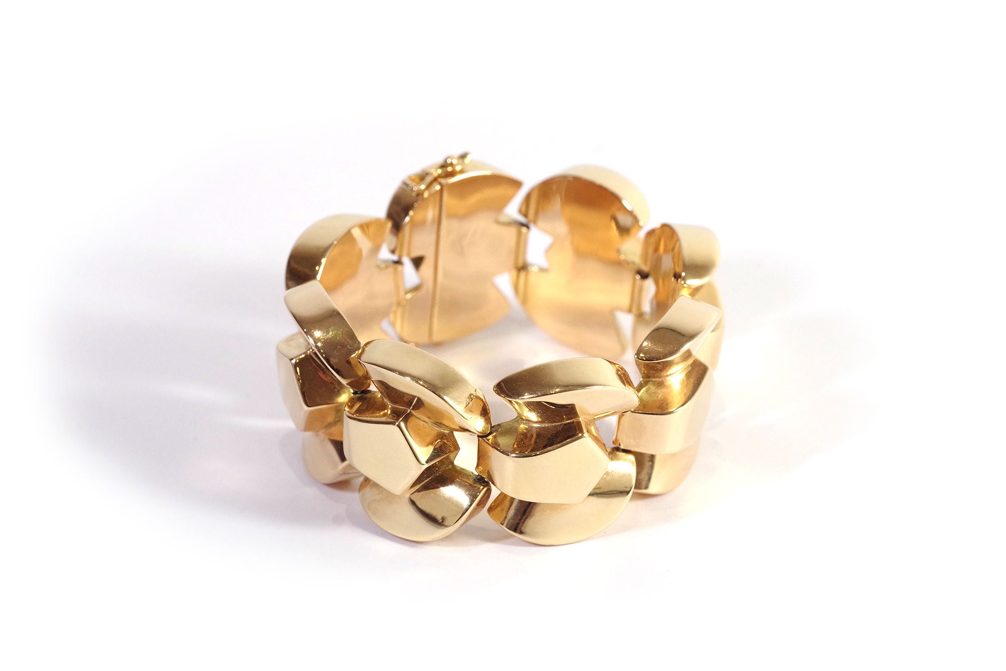 Bracelet Tank en or