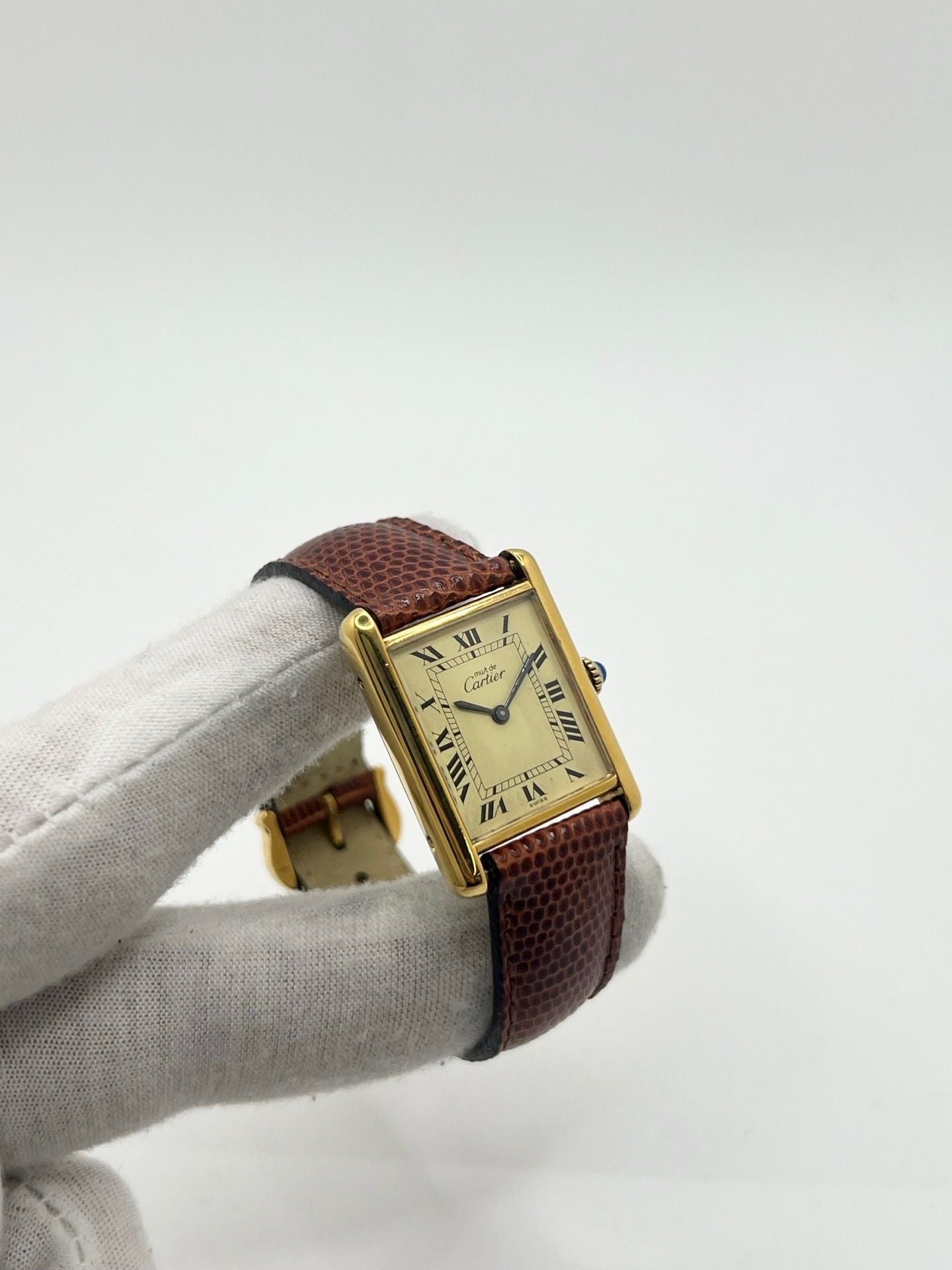 Cartier Tank Must Vermeil Large Model