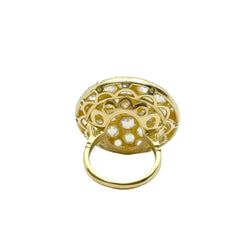 Bague Anello Epoca en or jaune et diamants