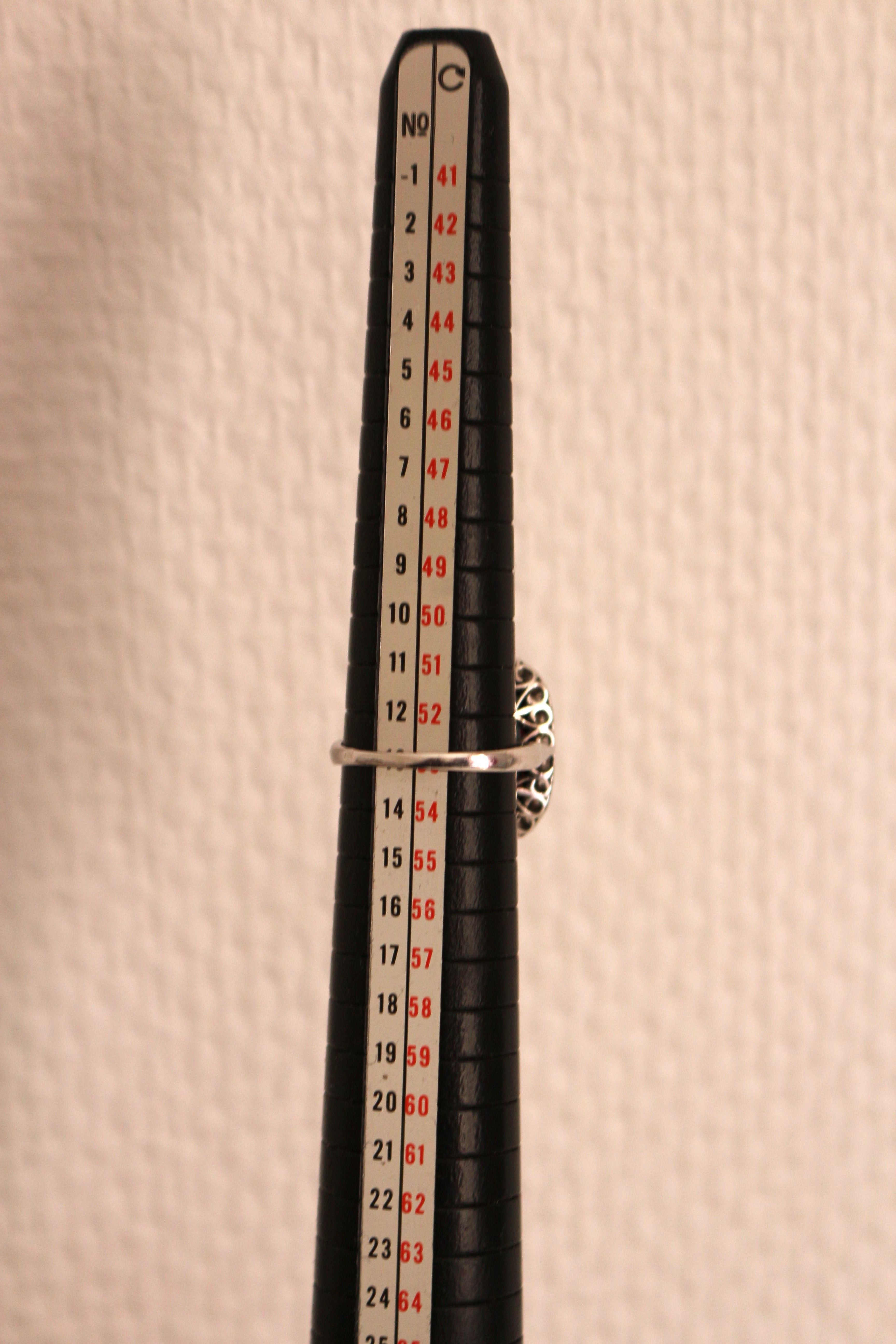 Bague Art Déco Saphir Diamants Platine