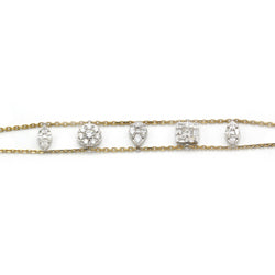 Bracelet Or bi-colore Pampilles - DJULA