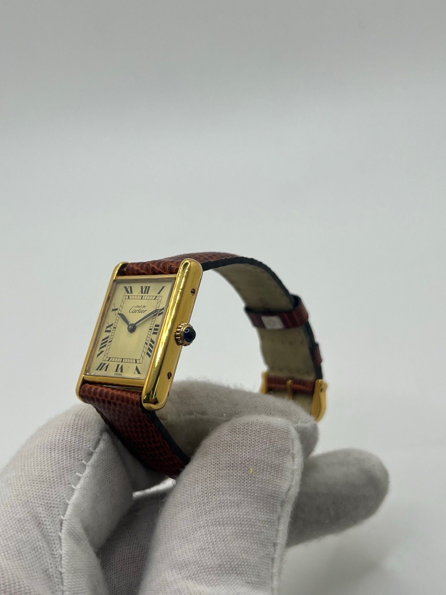 Cartier Tank Must Vermeil Large Model