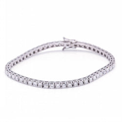 Bracelet Riviere en or blanc et diamants