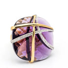 Bague bicolore Design italien d'occasion