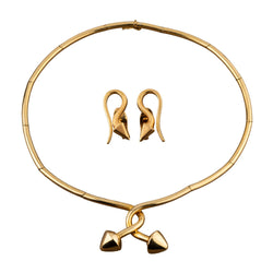 LALAOUNIS Collier en or jaune 18k