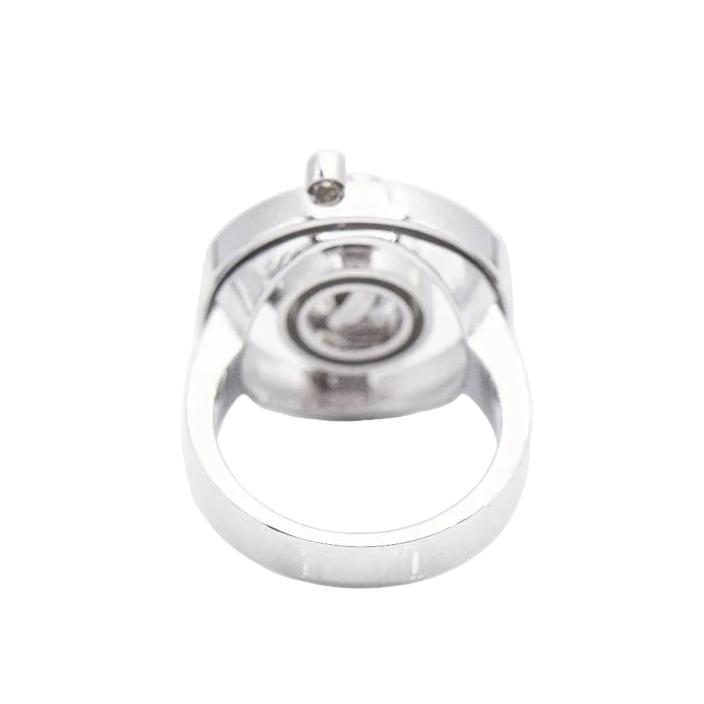 Bague ADAGIO en or blanc avec diamants d'occasion