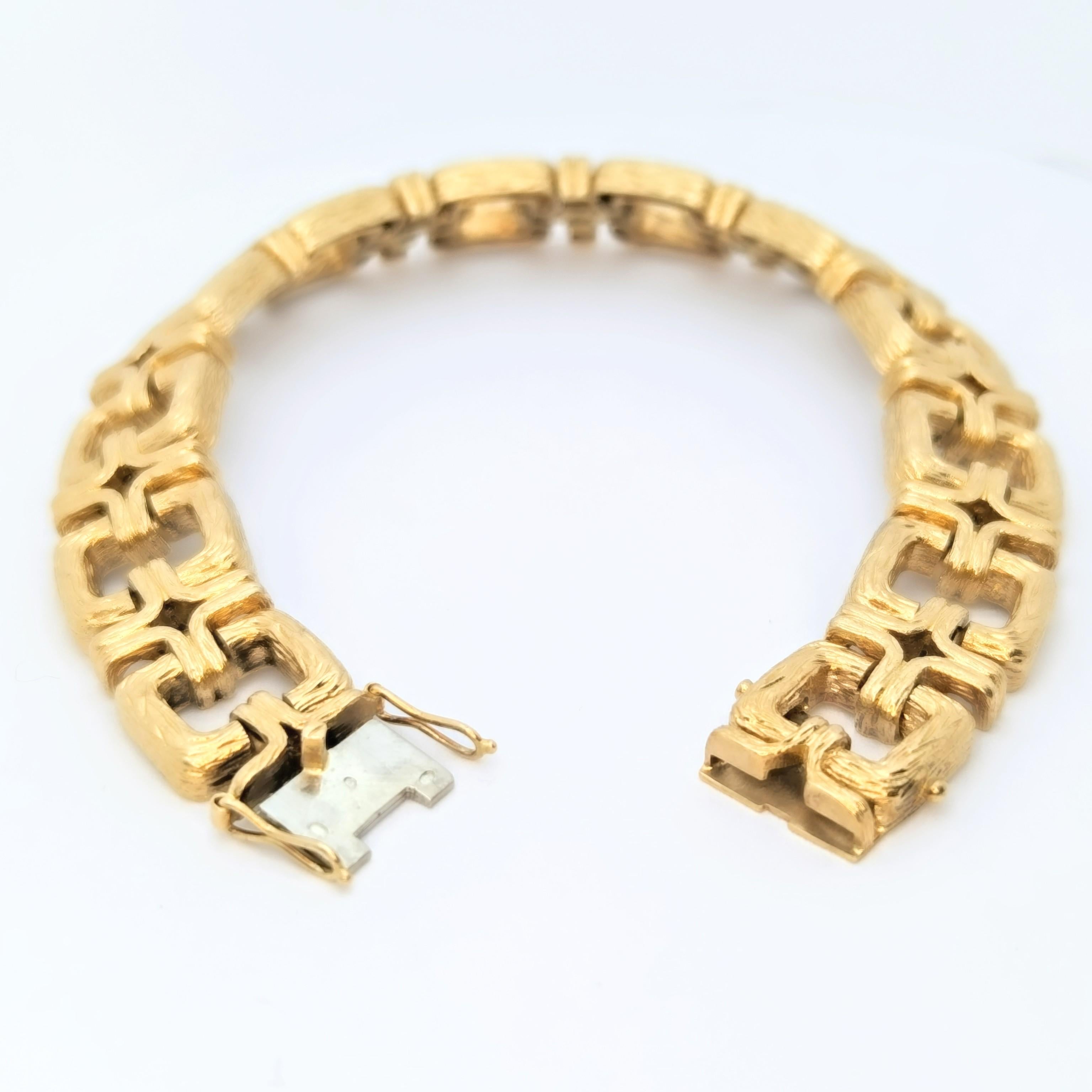 Bracelet en or jaune