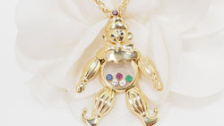 Pendentif Chopard Happy Clown en or jaune et diamants mobiles