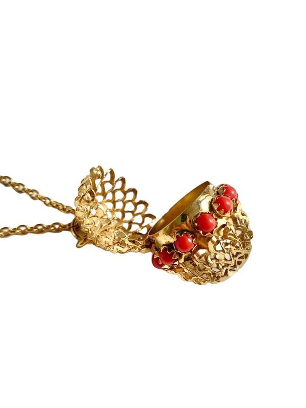 Pendentif en or jaune 18k