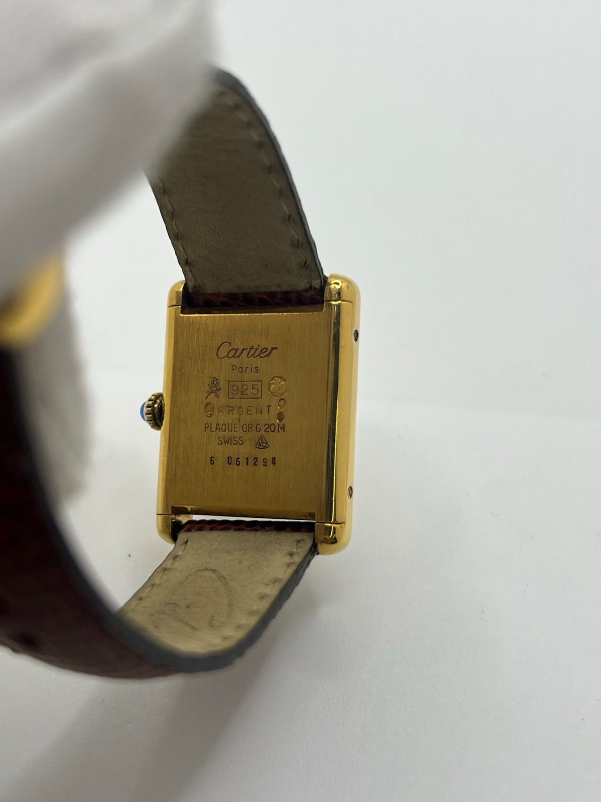 Cartier Tank Must Vermeil Large Model
